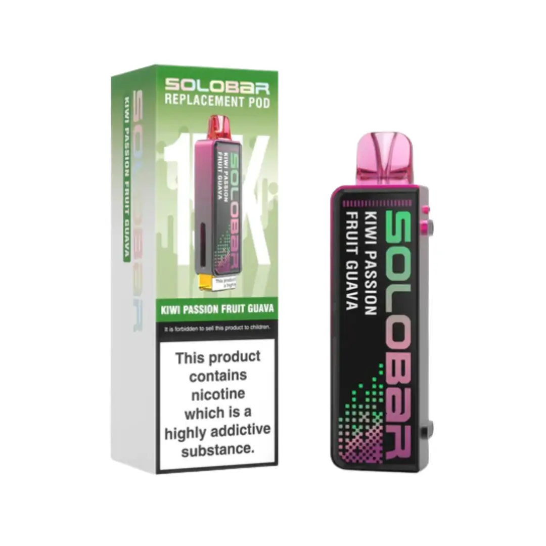 Solobar 15K Kiwi Passion Fruit Guava Refill Pod