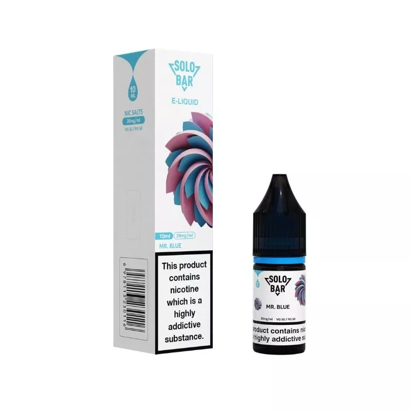 Solobar Mr Blue 10ml Nic Salt