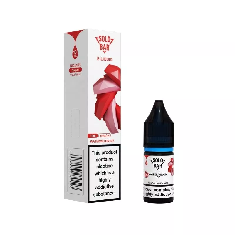 Solobar Watermelon Ice 10ml Nic Salt