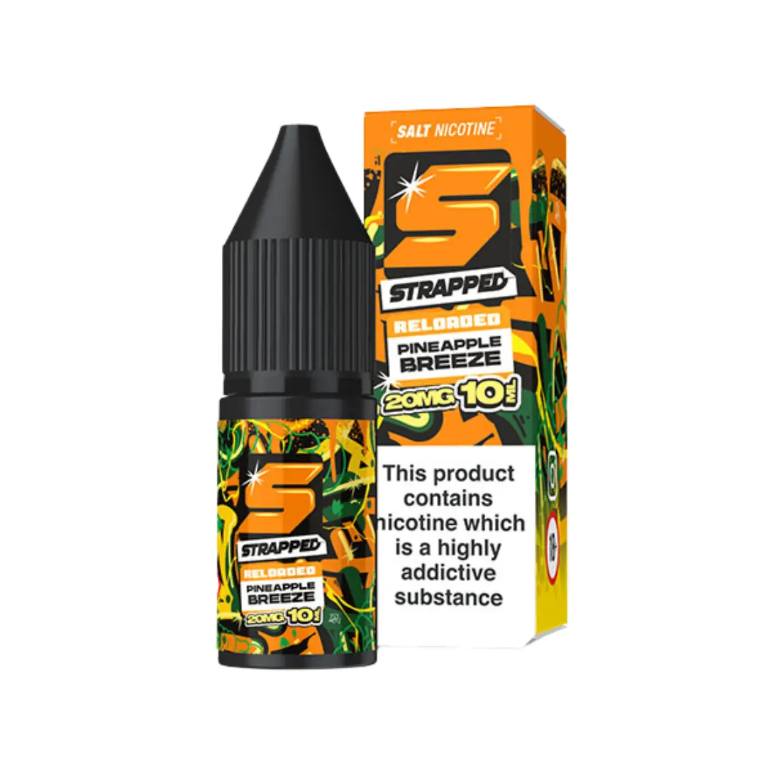 Strapped Reloaded Pineapple Breeze 10ml Nic Salt