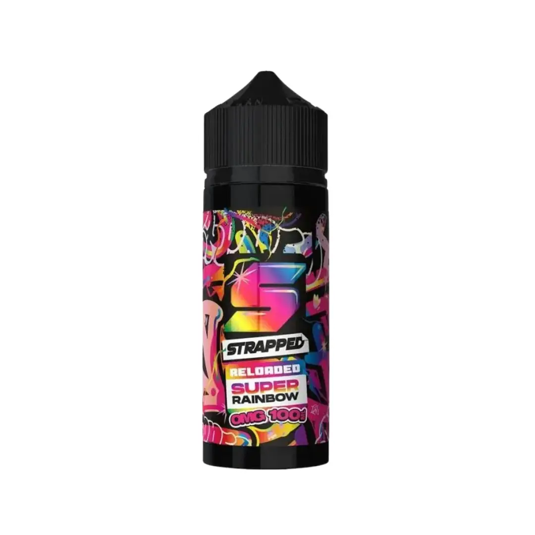 Strapped Reloaded Super Rainbow 100ml Shortfill