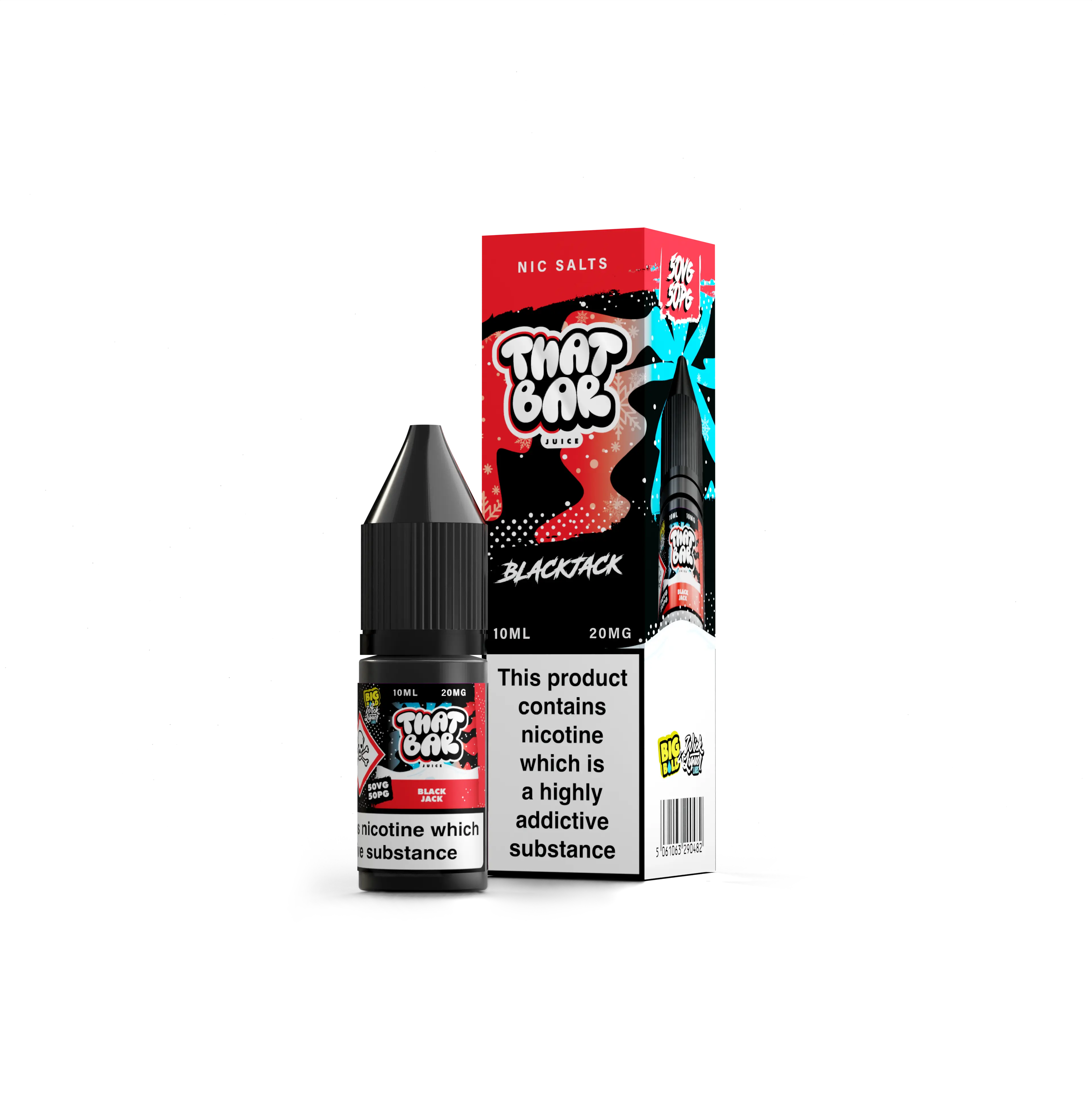 That Bar Juice Big Bold 10ml Nic Salt - Image 3