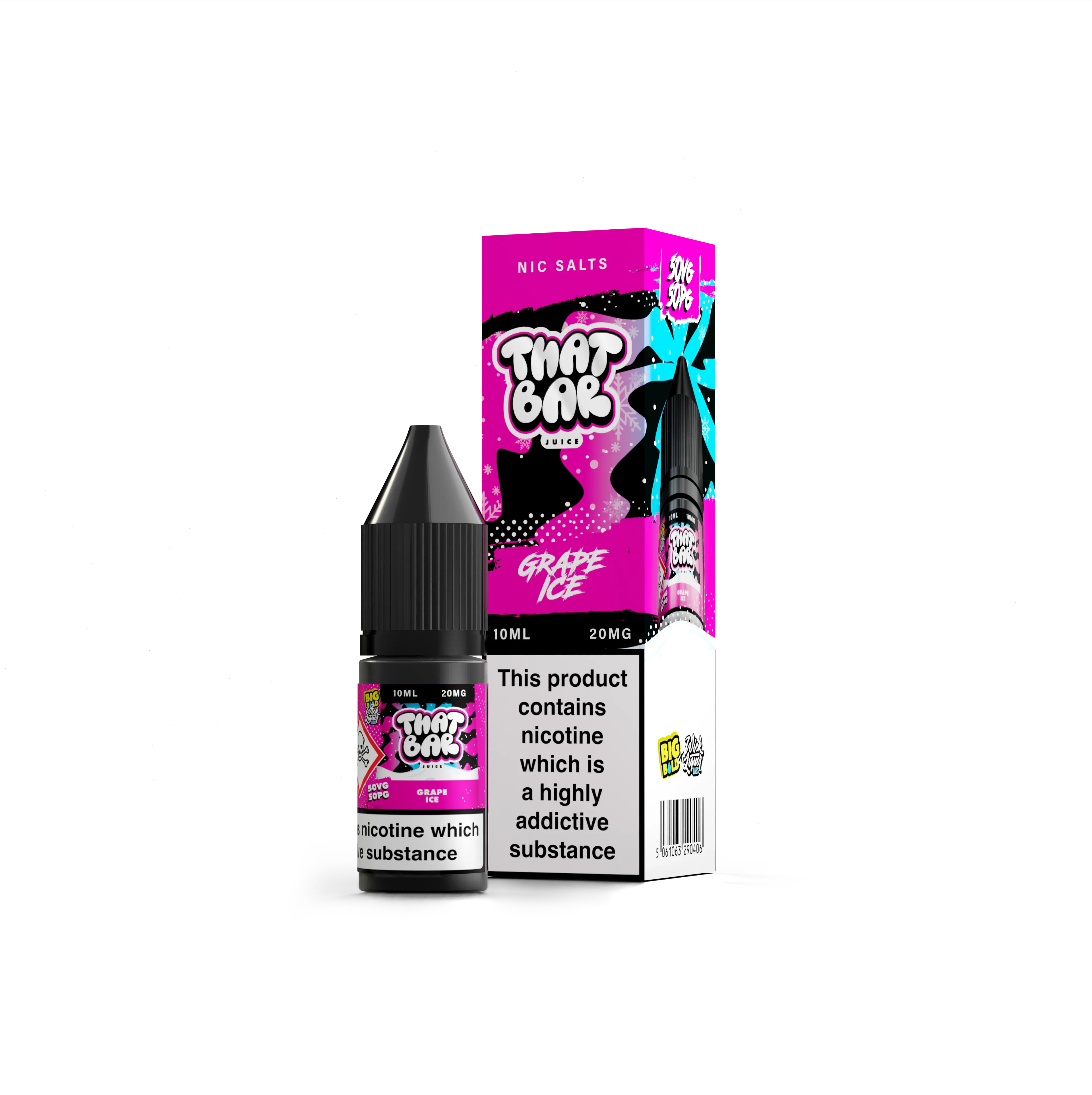 That Bar Juice Big Bold 10ml Nic Salt - Image 6