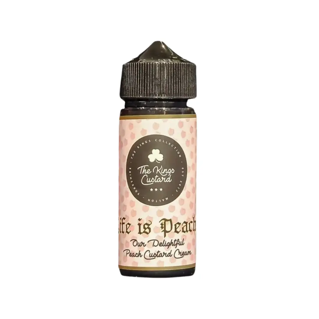 The Kings Creams Life Is Peachy 100ml Shortfill
