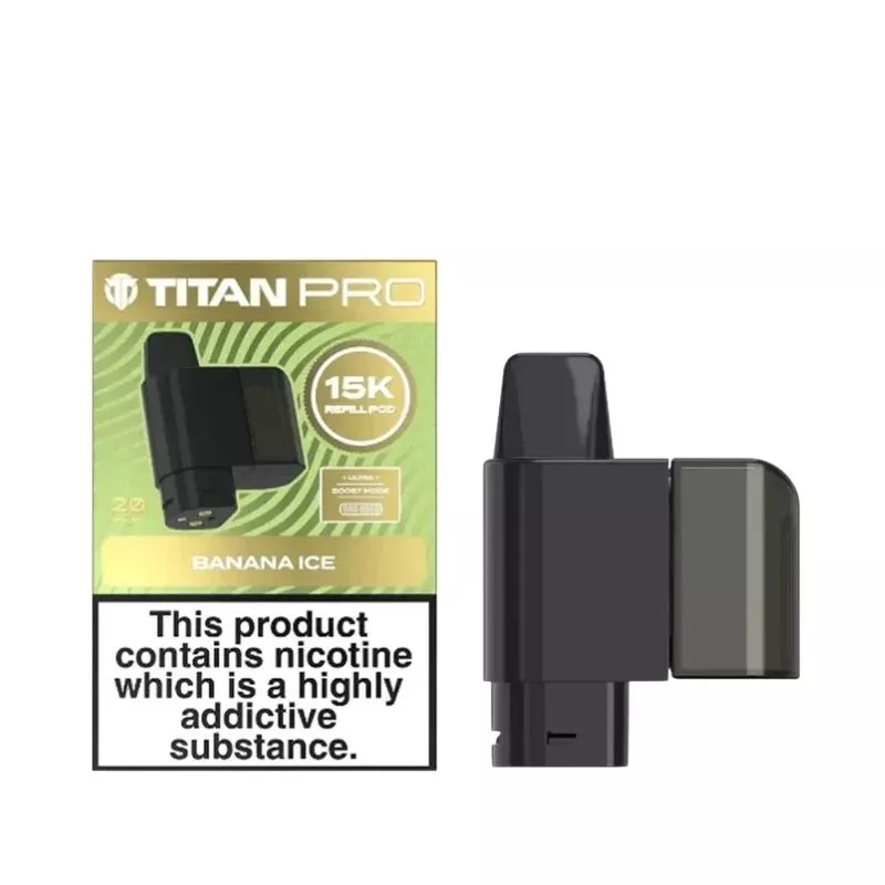 Titan Pro 15K Banana Ice Refill Pods