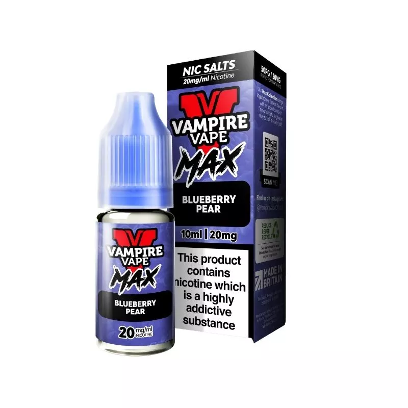 Vampire Vape MAX Blueberry Pear 10ml Nic Salt