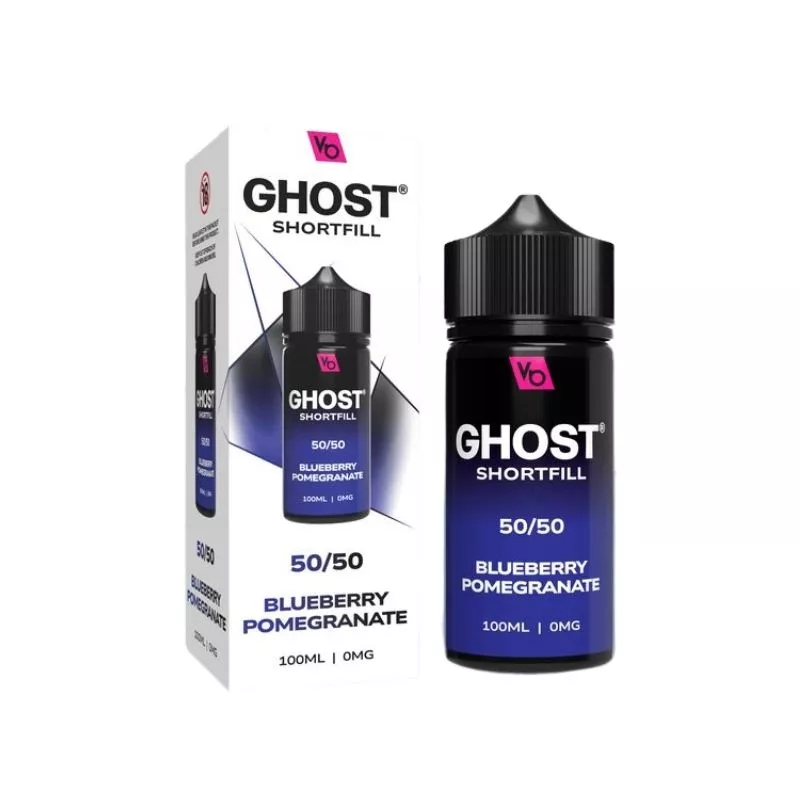 Vapes Bars Ghost Blueberry Pomegranate 100ml Shortfill