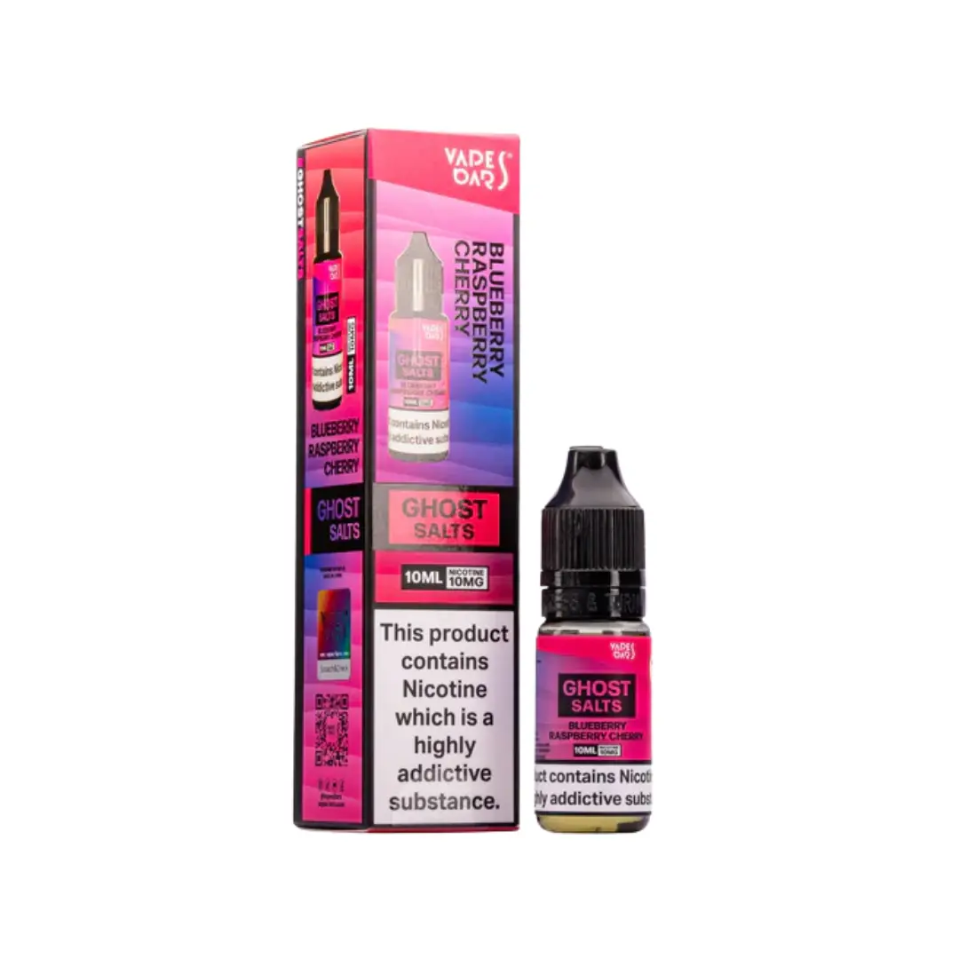 Vapes Bars Ghost Blueberry Raspberry Cherry 10ml Nic Salt E-liquid