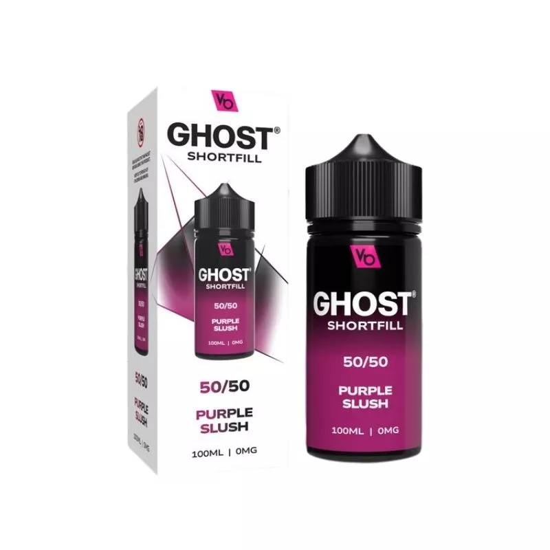 Vapes Bars Ghost Purple Slush 100ml Shortfill