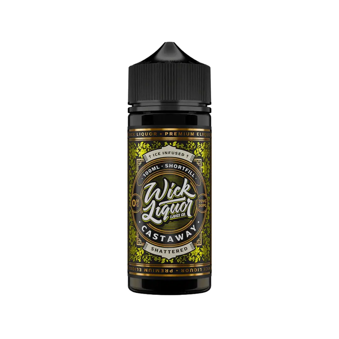 Wick Liquor Castaway Shattered 100ml E-liquid